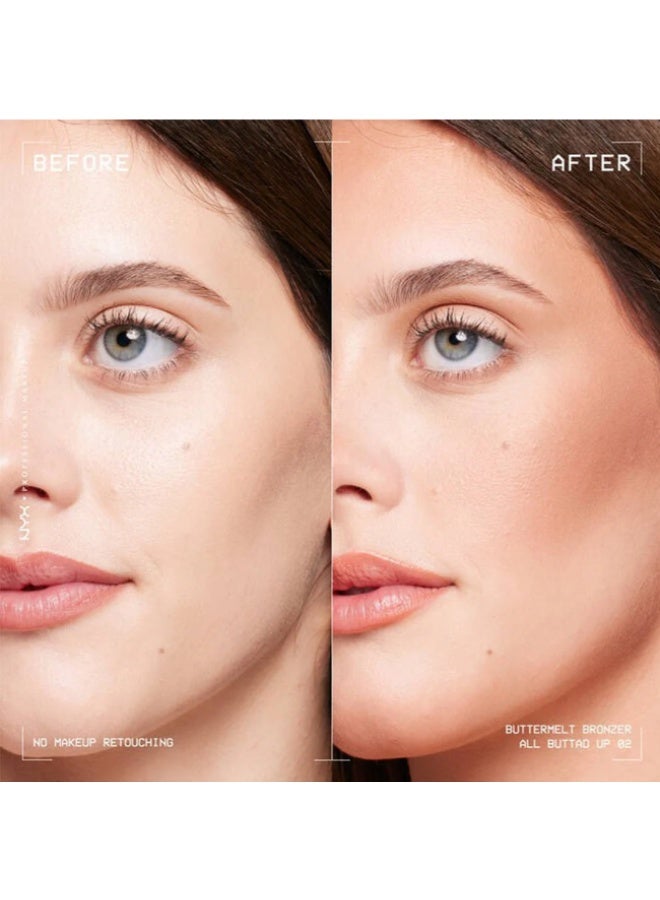 نيكس مكياج المحترفين Professional Makeup Buttermelt Bronzer 02 All Butta'd Up - Image 2