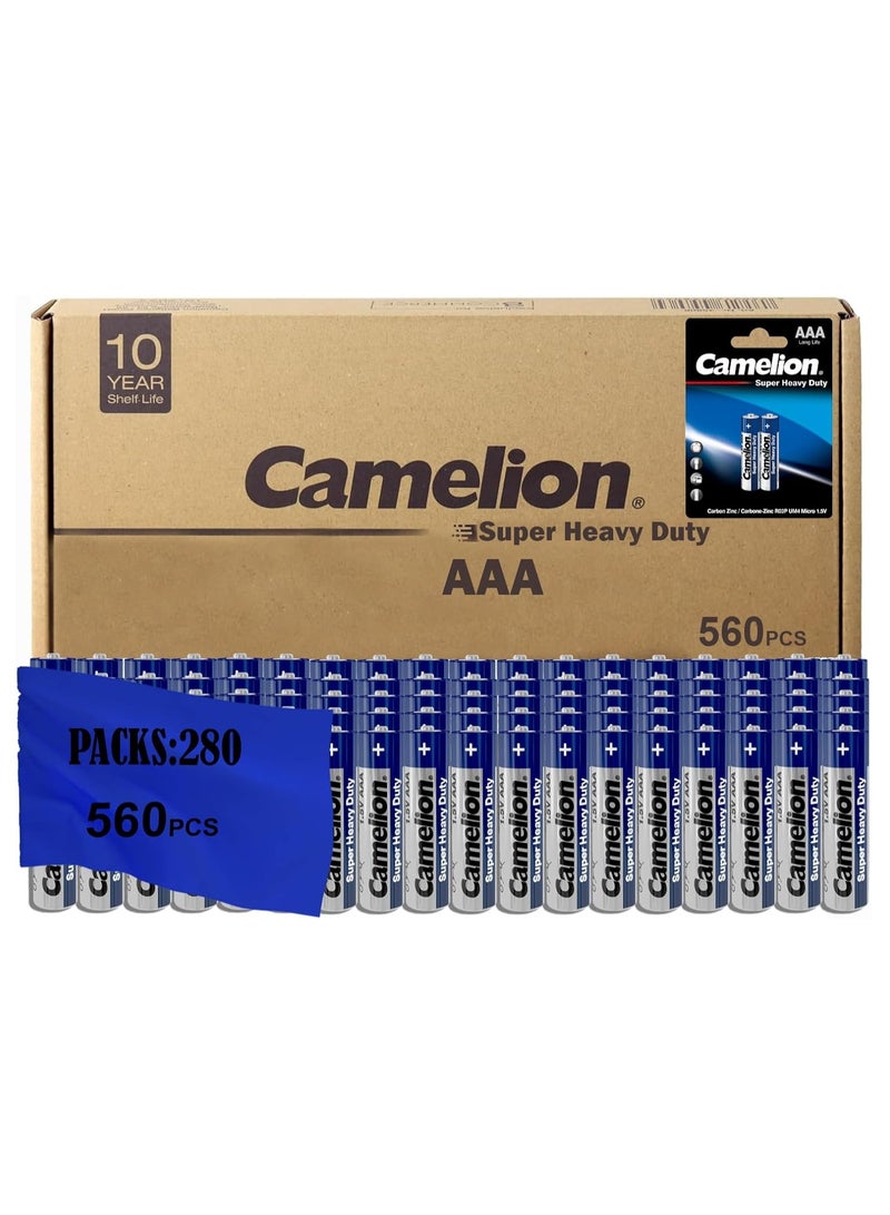 كاميليون بطارية ايه ايه ايه 1.5 فولت، قطعتين 280 عبوة من كاميليون - Image 1
