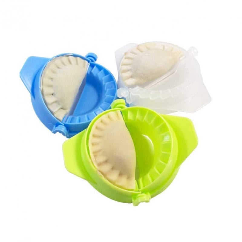 KREZON Gujiya Maker Device Easy Mould Dumpling Cutter Making Machine Kitchen Cooking Tool 4 pcs Multicolour - Image 2