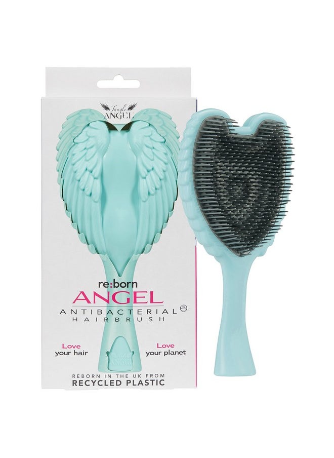 Tangle Angel Reborn Angel Detangling Hair Brush - Eco Friendly Hair Brush. Great For All Hair Types | Ice Blue  - Image 1