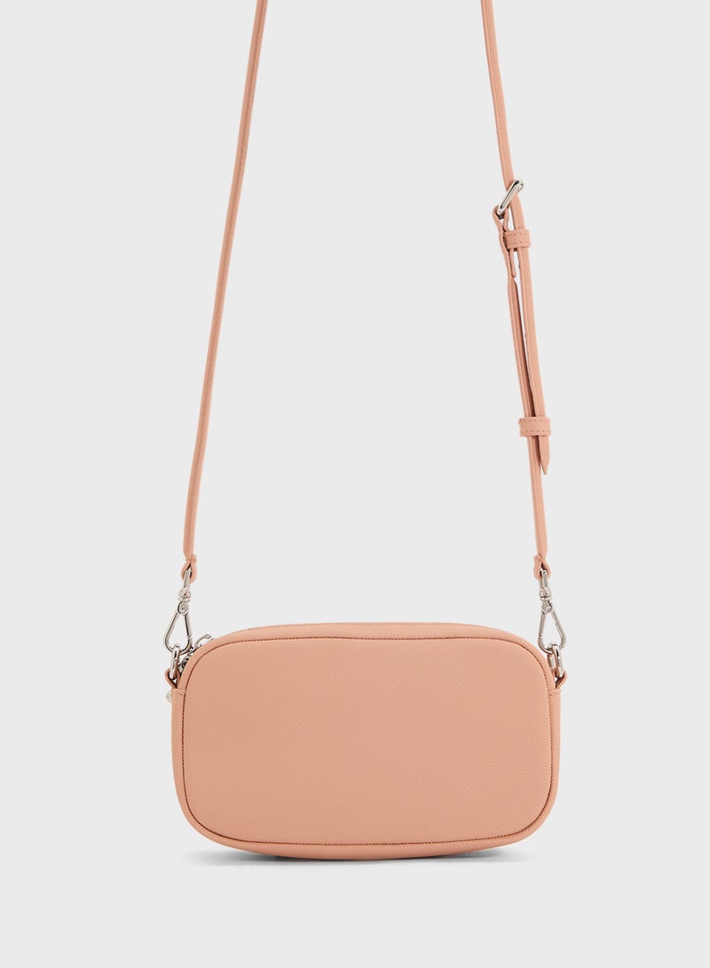 LACOSTE Essentials Top Handle Zip Over Crossbody  - Image 2