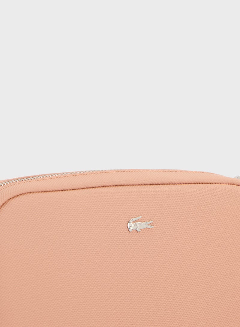 LACOSTE Essentials Top Handle Zip Over Crossbody  - Image 4