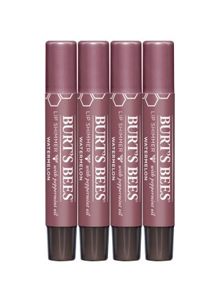 Shimmer Lip Tint Stocking Stuffers Set, Tinted Lip Balm Stick, Moisturizing For All Day Hydration With Natural Glowy Pigmented Finish & Buildable Color, Watermelon (4-Pack) - pzsku/Z34E6CB64C58797338815Z/45/_/1734437847/0f1ff58d-e1b0-4b0c-91b9-5bfaedd54cde
