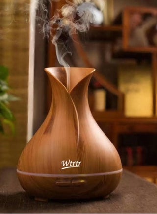 Wtrtr Humidifier,500ml Essential Oil Diffuser, Oil Diffuser with, Cool Mist Humidifier (Yellow) - view 2