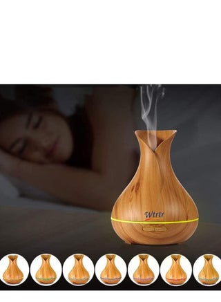 Wtrtr Humidifier,500ml Essential Oil Diffuser, Oil Diffuser with, Cool Mist Humidifier (Yellow) - view 4