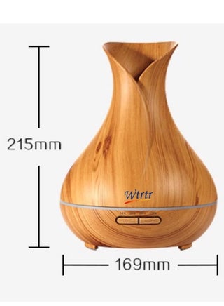 Wtrtr Humidifier,500ml Essential Oil Diffuser, Oil Diffuser with, Cool Mist Humidifier (Yellow) - view 5
