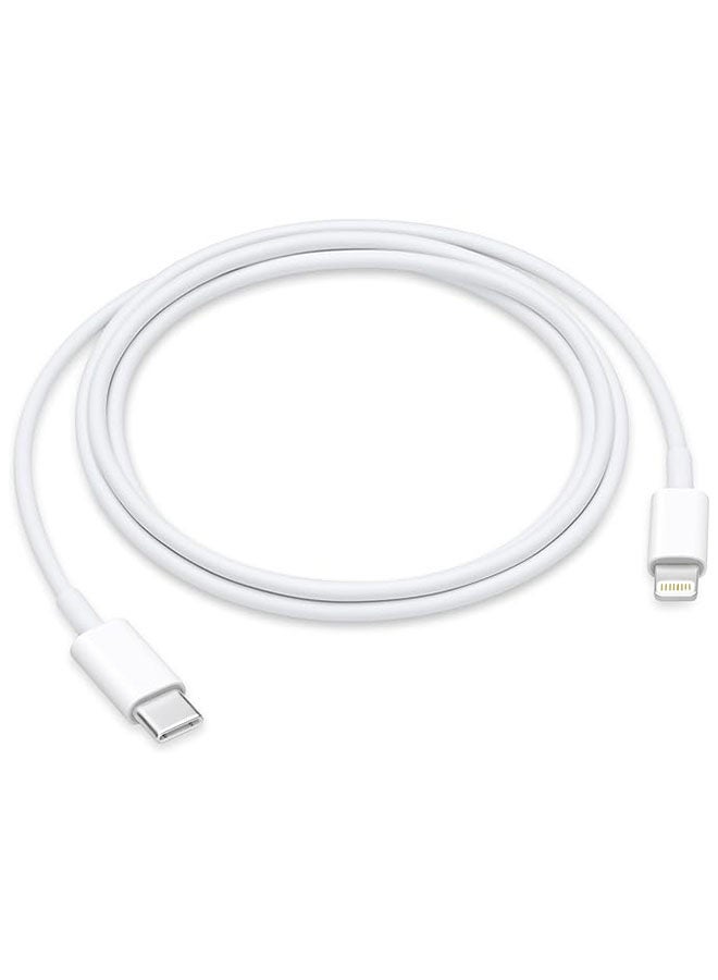 20W USB C إلى كابل البرق 1m ، أبيض - Image 1