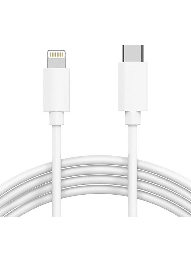 20W USB C إلى كابل البرق 1m ، أبيض - Image 4