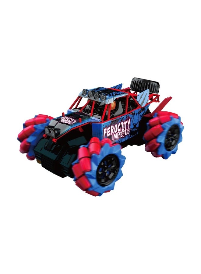 Crazon High Speed Drift 4Wd 2.4 GHz RC Off-Road Car (1:18, Blue) - Image 2