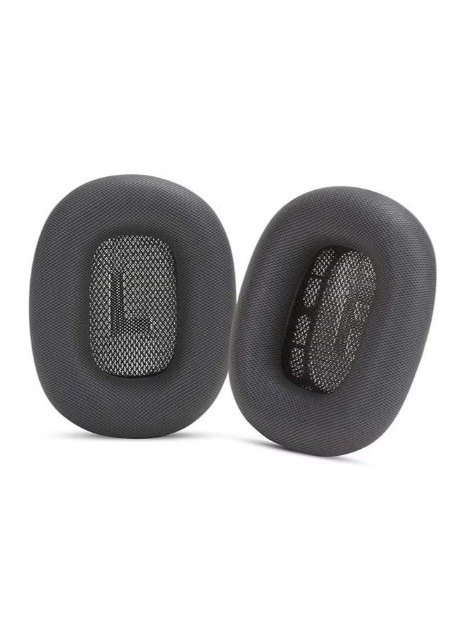 Sakulight Ear Cushions for AirPods Max Headphones Earpads Replacement Ear Pad Covers Earmuffs with Protein Leather, Memory Foam and Magnet Black - Image 2