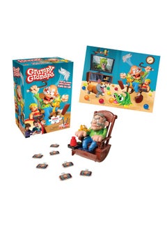 Goliath Goliath Grumpy Grandpa Game - Flip The Channel Before Grandpa Flips His Lid - Ages 4 and Up, 2-5 Players - Includes a 24-Piece Puzzle  - Image 2