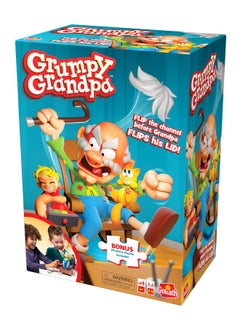 Goliath Goliath Grumpy Grandpa Game - Flip The Channel Before Grandpa Flips His Lid - Ages 4 and Up, 2-5 Players - Includes a 24-Piece Puzzle  - Image 5