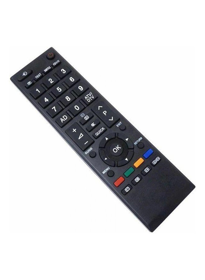 Raxoom Remote Control For Toshiba TV Black
