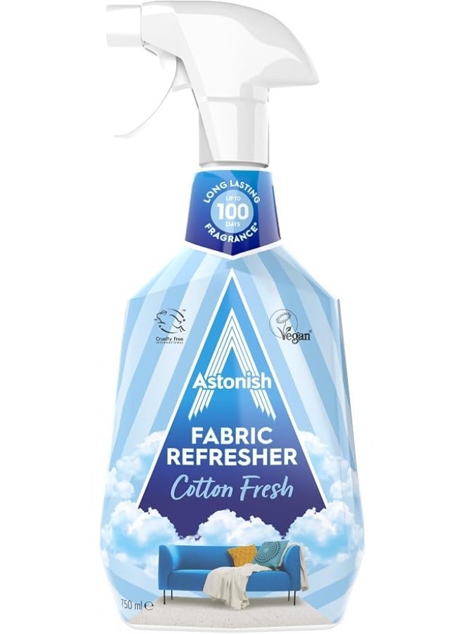 أستونيش معطر أقمشة برائحة القطن المنعش 750 milliliter - Image 1