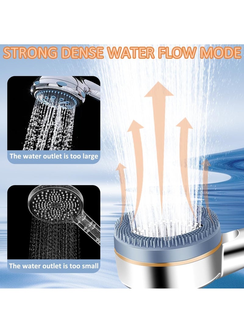 LOOPITYS Powerful pressurized showerhead, bathroom filtration shower, massage water purification showerhead set - Image 5