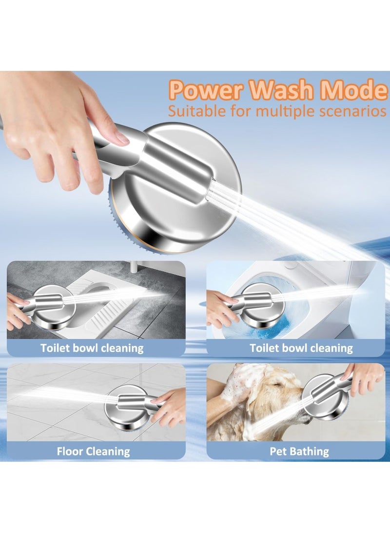 LOOPITYS Powerful pressurized showerhead, bathroom filtration shower, massage water purification showerhead set - Image 4