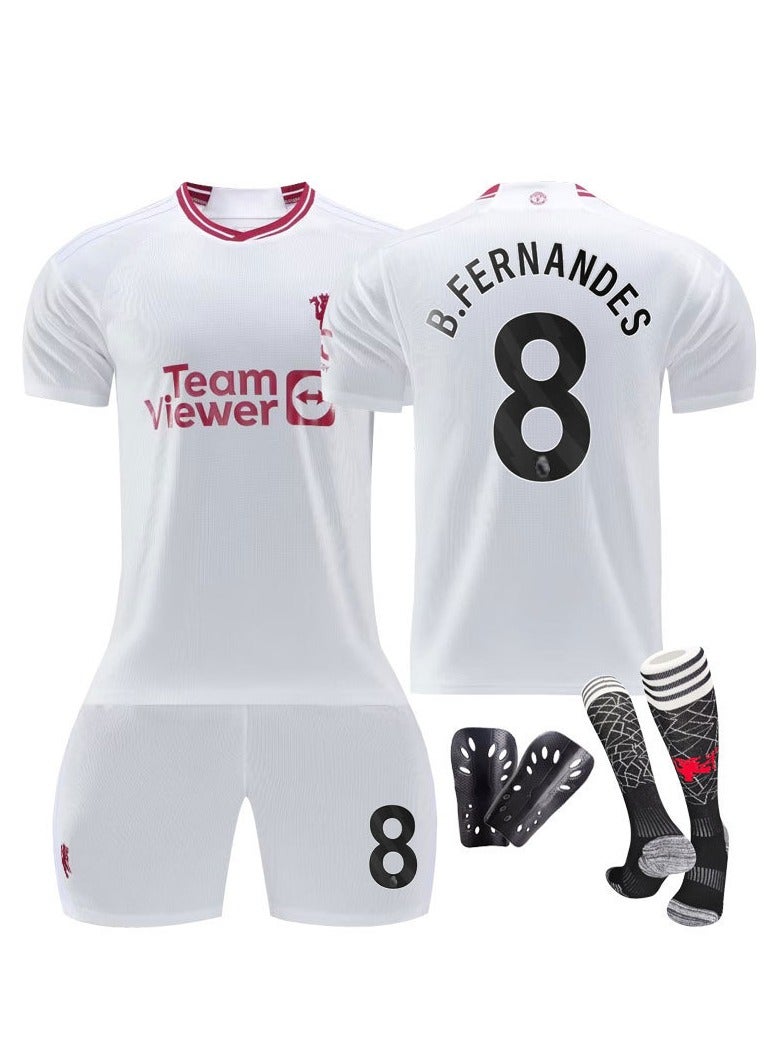 4-piece Manchester United No.8 new football shirt