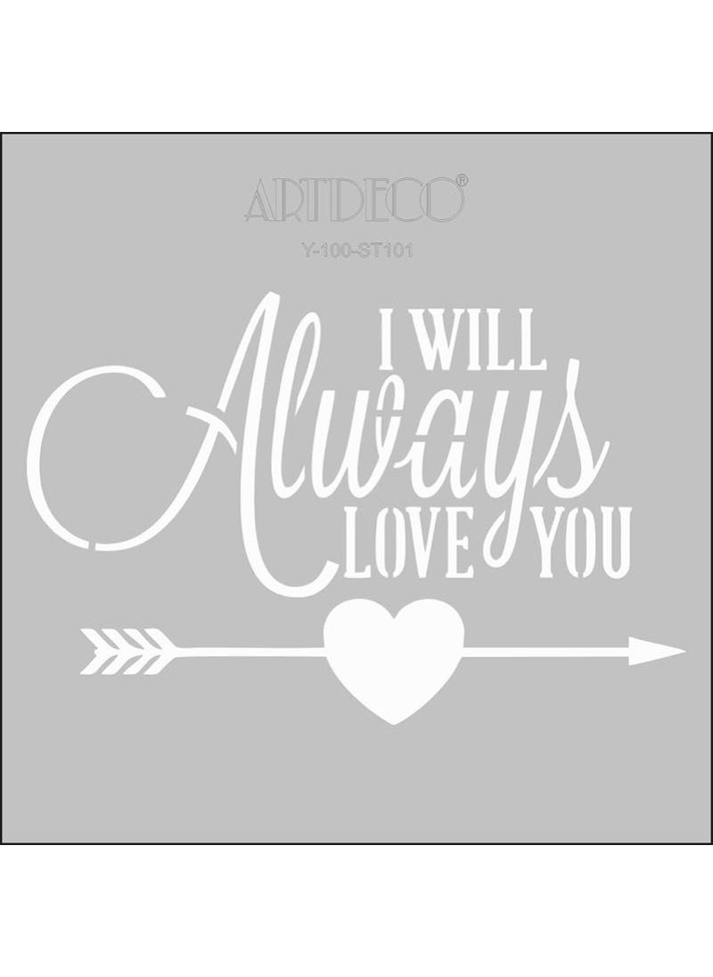 ARTDECO Picture Template 30X30 Always St101 