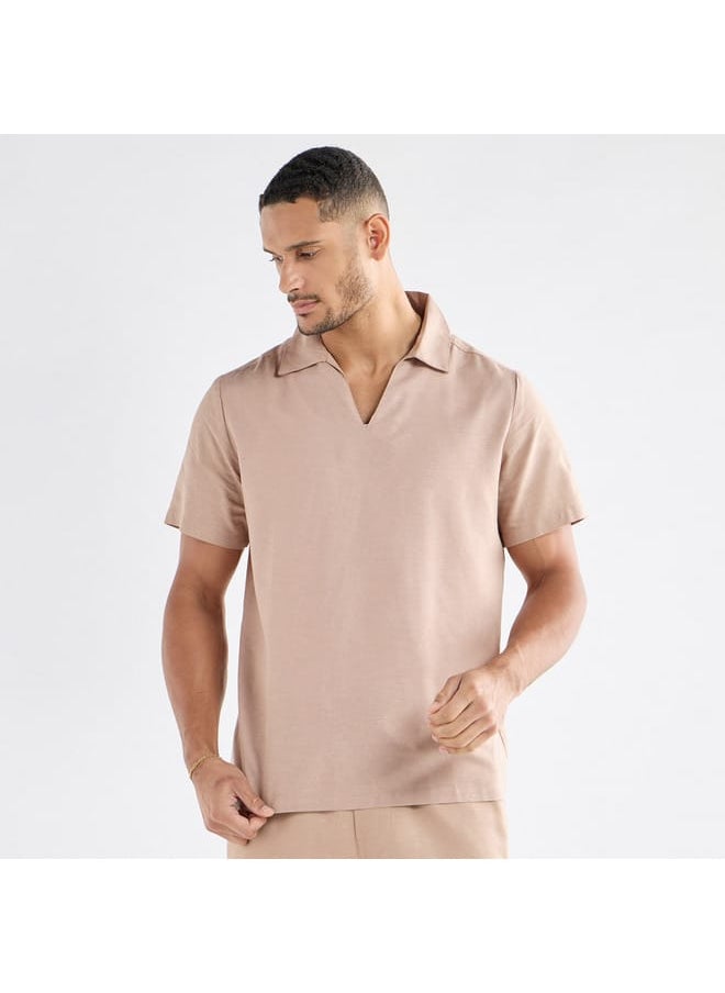 FAV - Solid Shirt with Short Sleeves - Image 1