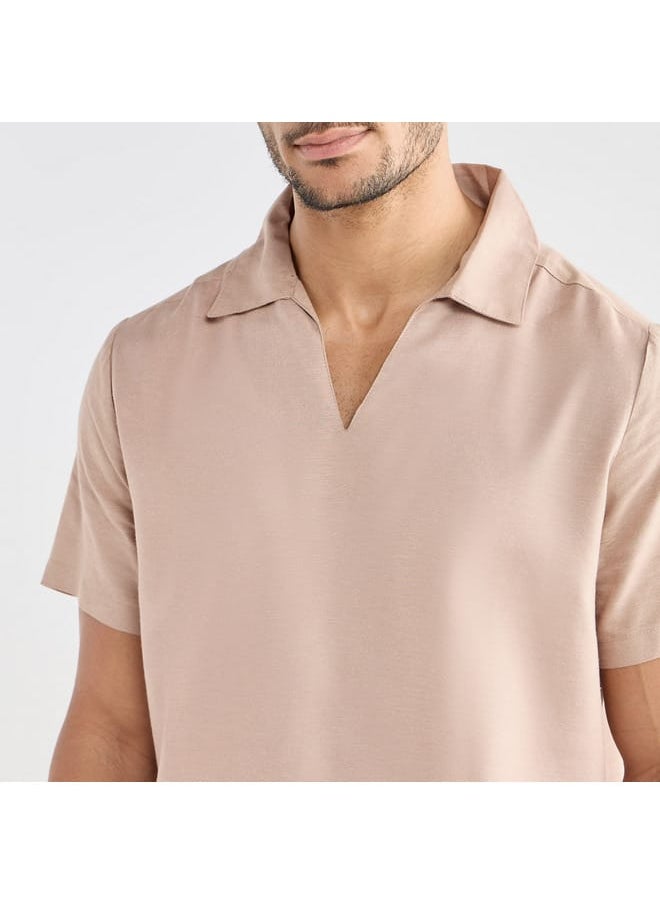 FAV - Solid Shirt with Short Sleeves - Image 1