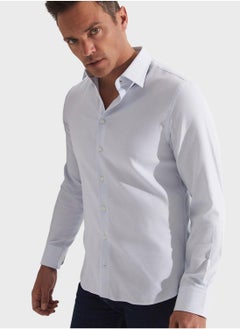 JUNE Textured Slim Fit Shirt  - Image 3