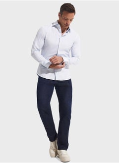 JUNE Textured Slim Fit Shirt  - Image 5