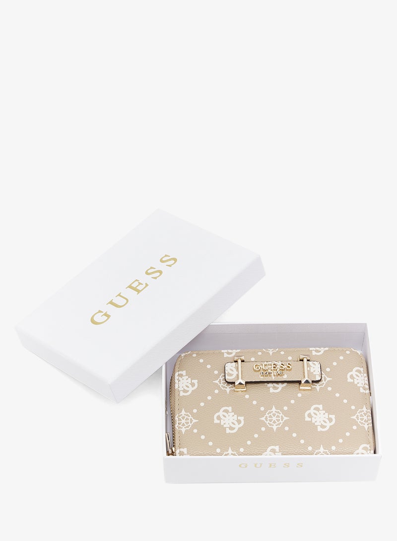 GUESS Silia Medium Zip Around Wallet - Image 5