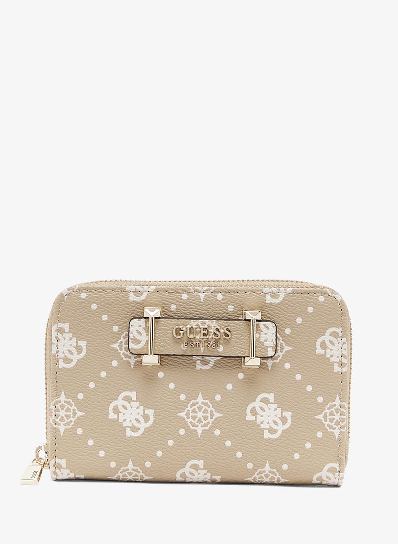 GUESS Silia Medium Zip Around Wallet - Image 1