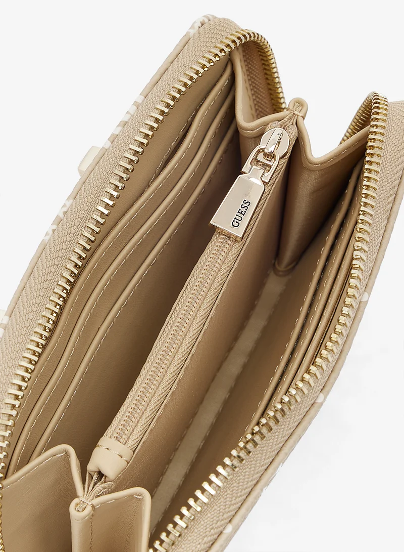 GUESS  Silia Medium Zip Around Wallet for Women | Best Price UAE