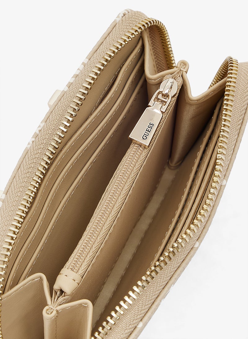 GUESS Silia Medium Zip Around Wallet - Image 4