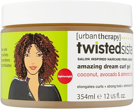 Twisted Sista Twisted Sista Amazing Dream Curls Cream Gel with Coconut Avocado and Almonds Oils 354ml