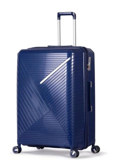 Unbreakable Trolley Travel Bag – ABS Hard Shell, TSA Lock, Double Expandable Zipper, 4 Silent Spinner Wheels – Blue - pzsku/Z34E7CC962EB0159E348BZ/45/_/1740383348/9ed6173b-1863-4589-a61b-77f2c4961082