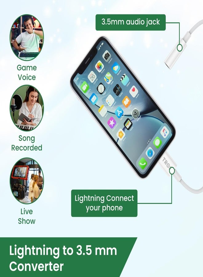 TRON&, Audio Connectivity for Devices with 3.5mm or Lightning Port,TR27 - Image 5