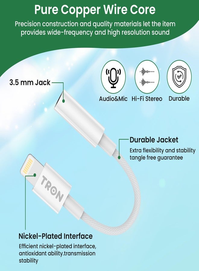 TRON&, Audio Connectivity for Devices with 3.5mm or Lightning Port,TR27 - Image 2
