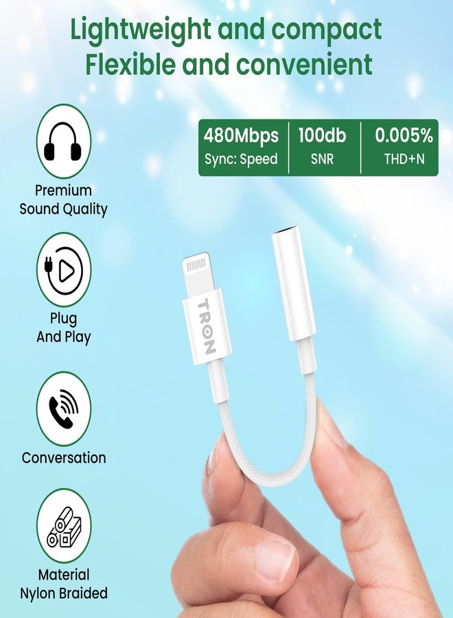 TRON&, Audio Connectivity for Devices with 3.5mm or Lightning Port,TR27 - Image 3