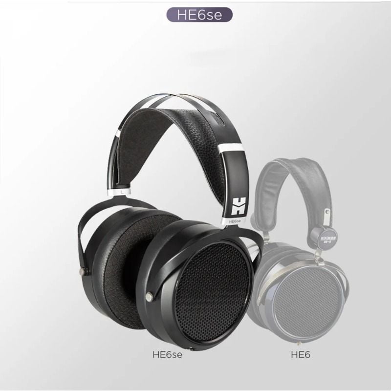 Hifiman HE6se Planar Diaphragm Over-Ear Music Headphones, Black - Image 5