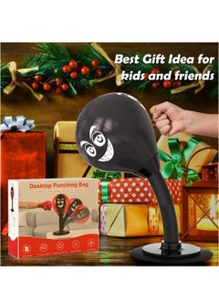 Generic Desktop Punching Bag - Stress Buster - Heavy Duty Stress Relief Ball - Desk Boxing Punch Ball Suction Cup Reflex Strain and Tension Toys Funny Gag Toys for Kids Coworkers and Friends  - Image 4