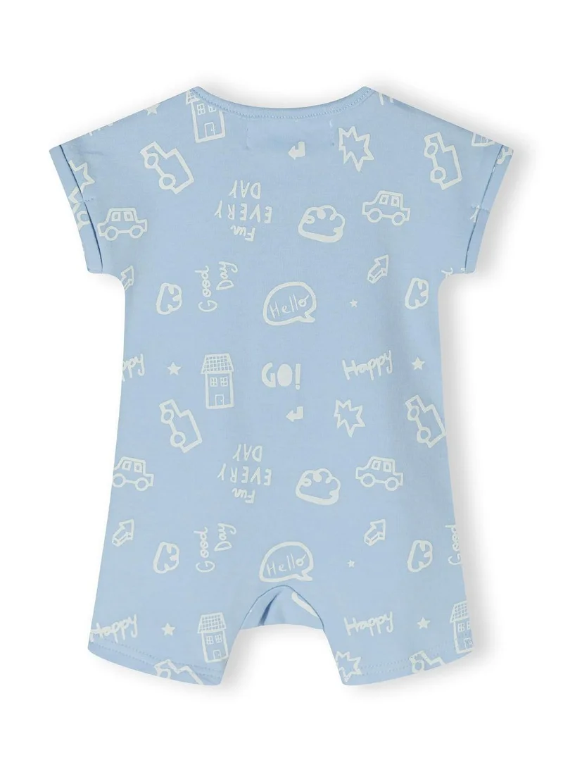 MINOTI 2-Pack Baby Rompers with Short Sleeves and Snap Closures
