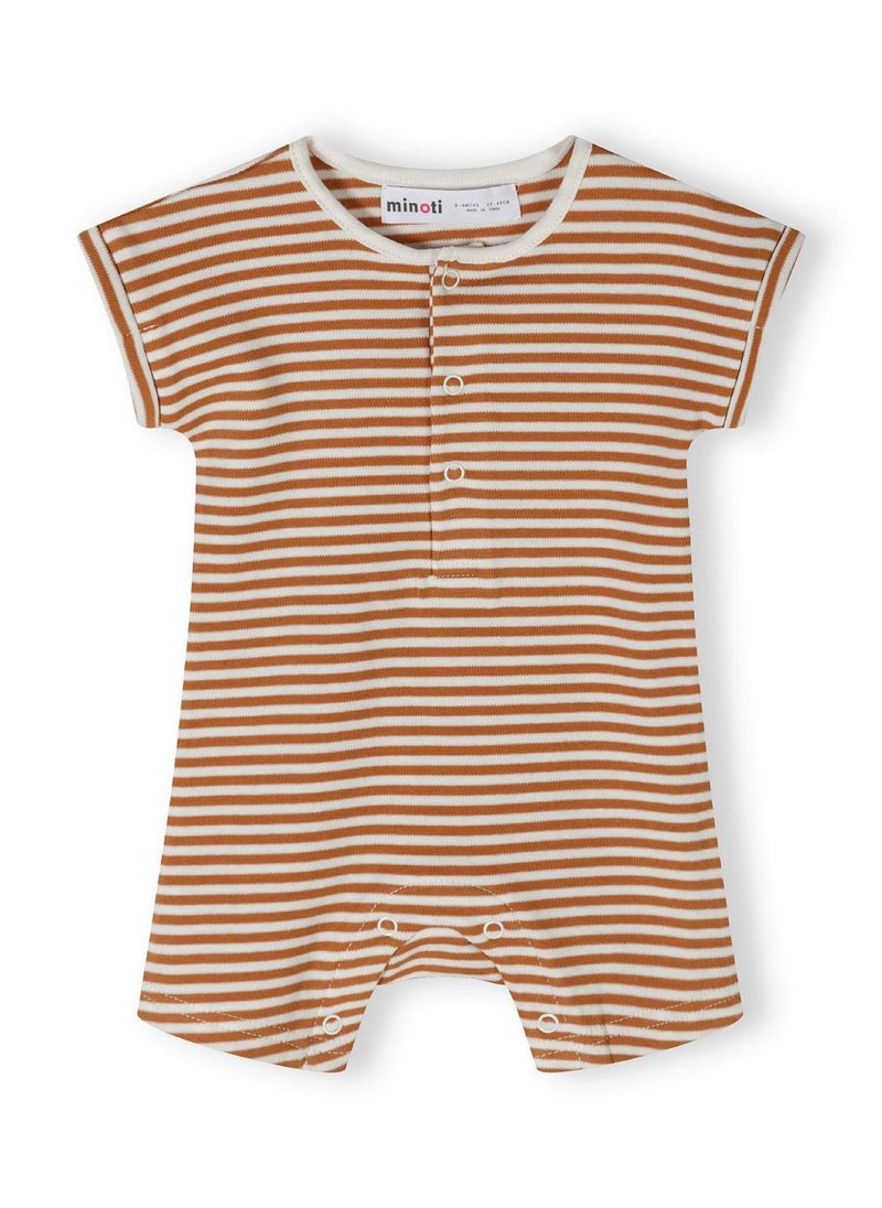 MINOTI 2-Pack Baby Rompers with Short Sleeves and Snap Closures  - Image 3