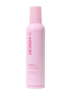 Design.ME PUFF.ME Hair Volumizing Mousse by DESIGNME | Lightweight & Flexible Hold Hair Mousse for Curls, Waves, or Straight Hair | Paraben & Sulfate-Free Hair Volumizer for Fine Hair with Vitamin B5 & E, 250mL  - Image 1