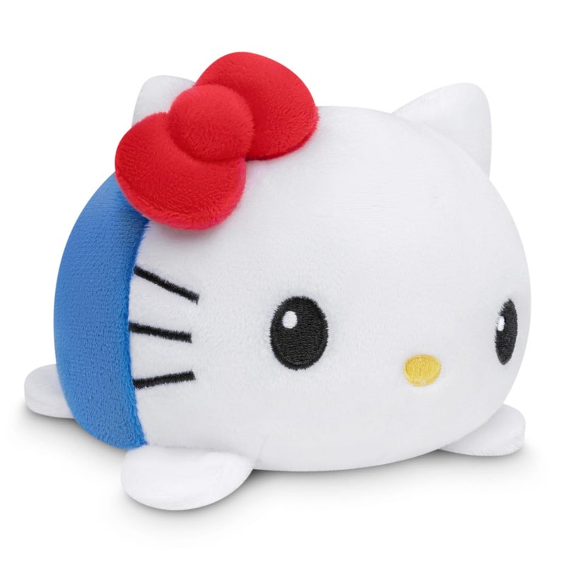 TeeTurtle Reversible Sanrio Hello Kitty and Mimmy Plushie 4Inch TwoSided Flip Plush Toy with Embroidered Details Cute Mini Collectible Plush for Kids Teens and Adults - Image 2