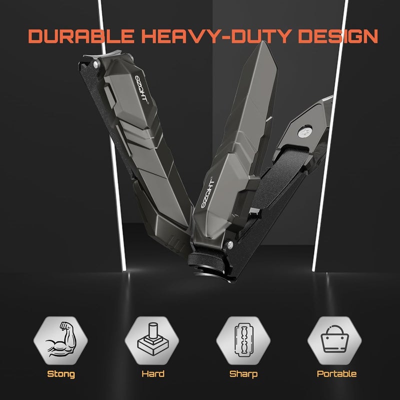 SZQHT Mess-Free Nail Clippers with Catcher - Image 2