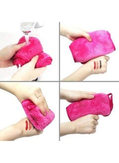 VINAURA (1Pc) Clean Make Up Remover Towel / Sponge / Cloth / Pad / Wipes (Reusable) Chemical Free 100% Skin Friendly | Sweat Absorbent Microfiber Make Up Cleansing Cloth Sponge | Reusable Upto 1000 Times | Remove Make Up Instantly With Just Water | Make-Up Removal Pad Wipe  - Image 5