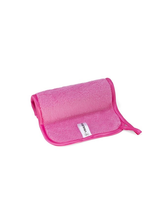 VINAURA - (1Pc) Clean Make Up Remover Towel / Sponge / Cloth / Pad / Wipes (Reusable) Chemical Free 100% Skin Friendly | Sweat Absorbent Microfiber Make Up Cleansing Cloth Sponge | Reusable Upto 1000 Times | Remove Make Up Instantly With Just Water | Make-Up Removal Pad Wipe - Image 1