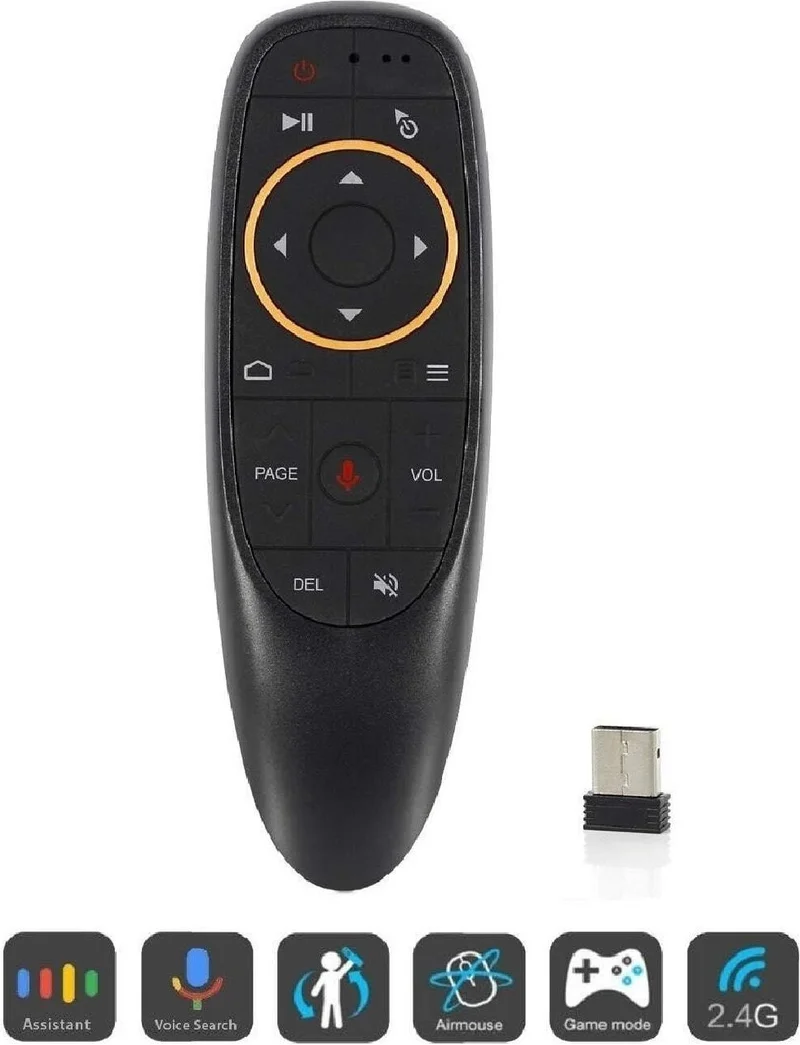 نو نيم G10 Air Mouse Controller -Media Sound Assistant-Air Mouse G10