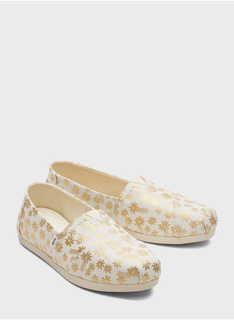 TOMS - Pointed Toe Flat Slip Ons - Image 1
