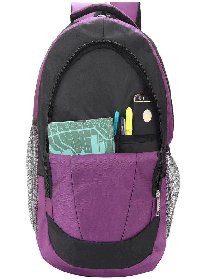 Liker Bag Large 45 L Laptop Backpack Spacy unisex Bag for college & office latest Backpack Waterproof (Purple) - Image 4
