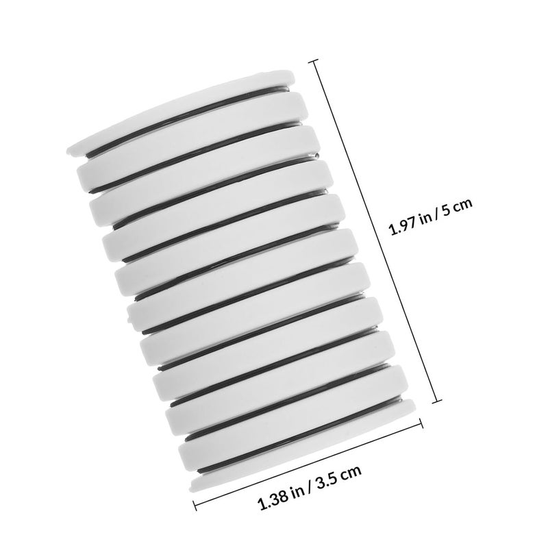 Self Adhesive Eyelash Glue Strips 30 Pieces Waterproof Sweat Resistant Lash Strips for Eyelash Extensions Natural Look Eye Makeup - Image 2