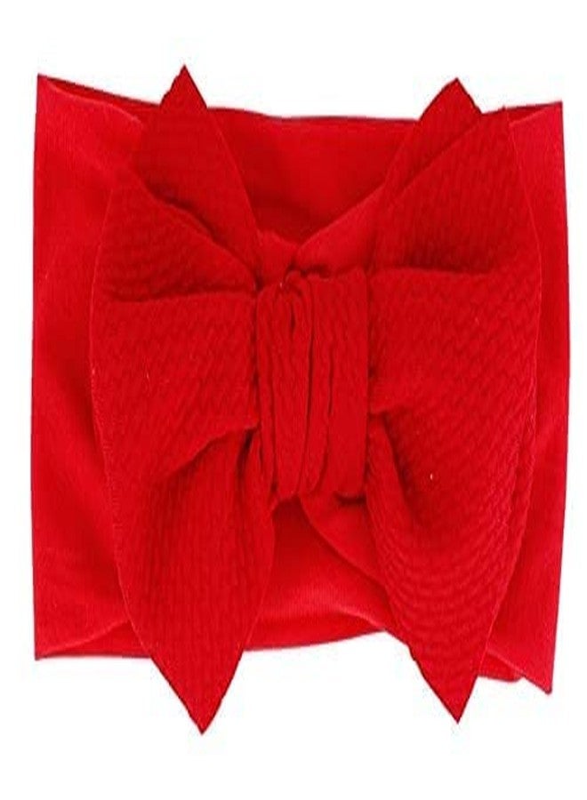 BellaStella Premium Soft Bow Head Band Stretchable Patti Band Super Elastic Hair Accessories for Baby Girls and Boys (Pack of 6 Pcs) - Image 5
