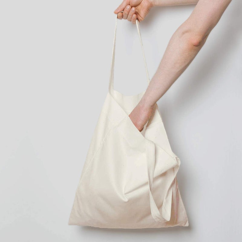 NPBAG 25 Pack 15'' X 16'' Natural Cotton Tote Bags, Lightweight Blank Bulk Cloth bags with 1pc of PTFE Teflon Sheet - Image 2